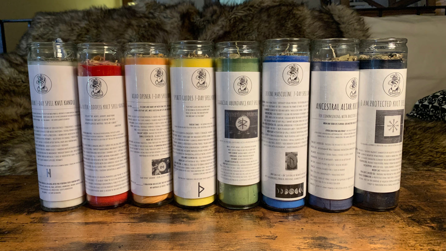 KVLT Spell Candles