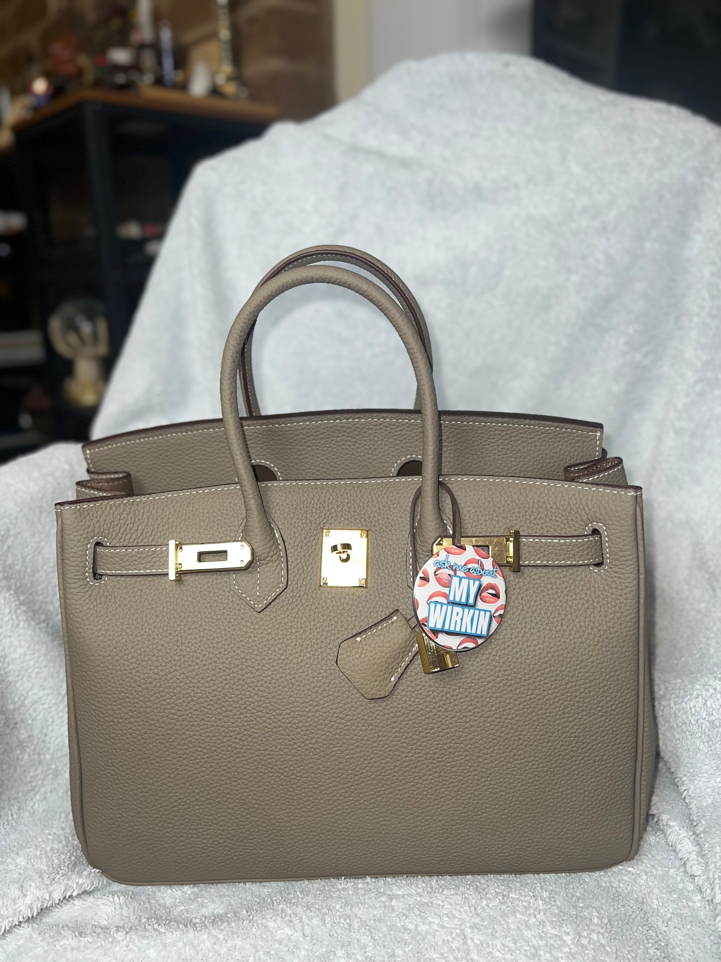 Khaki 🤎 35cm Walmart Wirkin (no strap) VIRAL TikTok sensation *RARE*